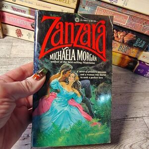Zanzara Romance Novel Michaela Morgan 1978 Paperback Pinnacle 1st Print Clinch